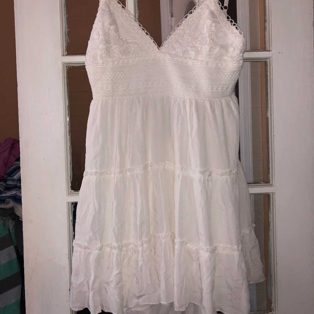 Bohemian White Dress